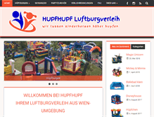 Tablet Screenshot of hupfhupf.at